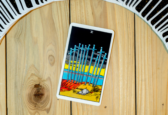 двойка мечей таро
