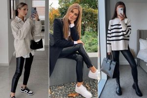 с чем носить лосины