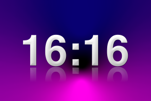 16:16 на годиннику